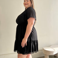 Plus Size Tiered Chiffon Sundress Plus Size Dresses -2020AVE