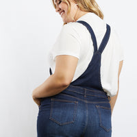 Curve Avery Denim Overalls Plus Size Rompers + Jumpsuits -2020AVE