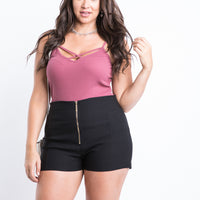 Curve Date Night Shorts Plus Size Bottoms -2020AVE