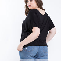 Curve Basic Everyday Top Plus Size Tops -2020AVE