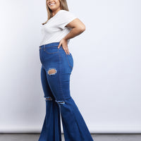 Curve Far Out Jeans Plus Size Bottoms -2020AVE