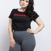 Curve Gym Time Shorts Plus Size Bottoms Charcoal 1XL -2020AVE