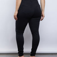 Curve High Rise Jeans Plus Size Bottoms -2020AVE