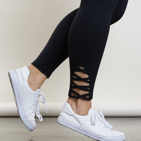 Curve In The Zone Leggings Plus Size Bottoms -2020AVE