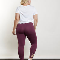 Curve In The Zone Leggings Plus Size Bottoms -2020AVE