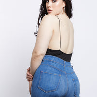 Curve Janice Bodysuit Plus Size Tops -2020AVE