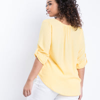 Curve Jasmine Flowy Blouse Plus Size Tops -2020AVE