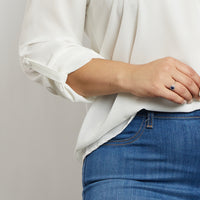 Curve Laid Back Chiffon Blouse Plus Size Tops -2020AVE