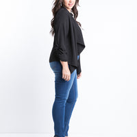 Curve Lauren Flowy Cardigan Plus Size Outerwear -2020AVE