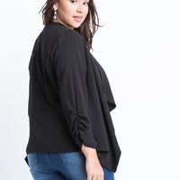 Curve Lauren Flowy Cardigan Plus Size Outerwear -2020AVE