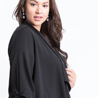Curve Lauren Flowy Cardigan Plus Size Outerwear -2020AVE