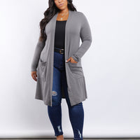 Curve Monica Knit Cardigan Plus Size Outerwear -2020AVE