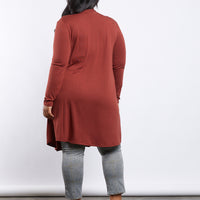 Curve Monica Knit Cardigan Plus Size Outerwear -2020AVE