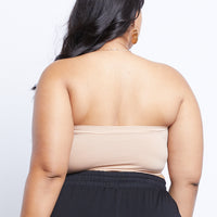 Curve Padded Bandeau Plus Size Intimates -2020AVE