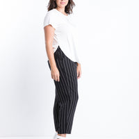 Curve Ribbed Side Slit Top Plus Size Tops -2020AVE
