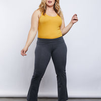 Curve Talia Yoga Pants Plus Size Bottoms -2020AVE