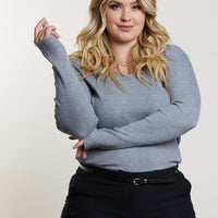 Curve You and V Sweater Plus Size Tops -2020AVE