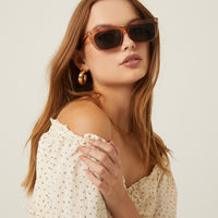 Rectangular Plastic Sunglasses Accessories -2020AVE