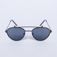 Seeing Double Flip-Up Sunglasses Accessories Black One Size -2020AVE