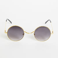 Round Retro Two-Toned Sunglasses Accessories -2020AVE