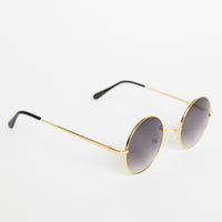Round Retro Two-Toned Sunglasses Accessories -2020AVE