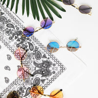 Round Retro Two-Toned Sunglasses Accessories -2020AVE