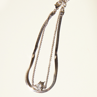 Snake Chain Layered Anklet Jewelry Silver One Size -2020AVE