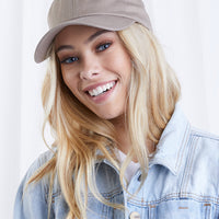 Sporty Jean Baseball Cap Accessories Tan -2020AVE