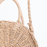 West Coast Round Straw Bag Accessories -2020AVE