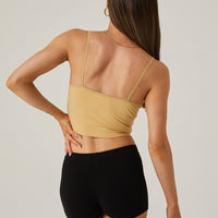 Wrapped In Your Arms Surplice Crop Top tops -2020AVE