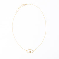 You and Eye Necklace Jewelry Gold One Size -2020AVE