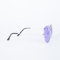 Purple Cooled Down Aviators - Side View