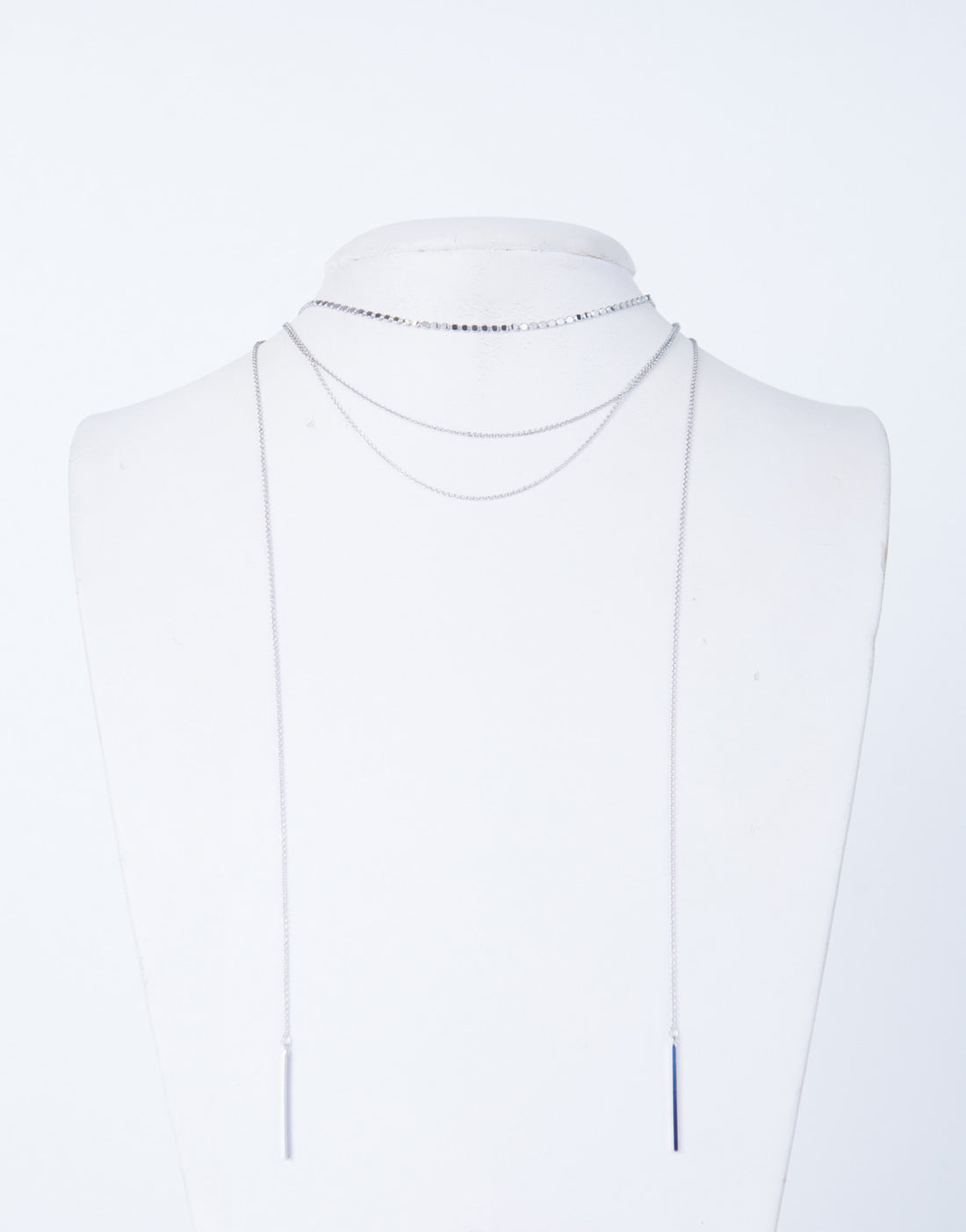 Mini Beaded Layered Necklace 