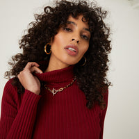 Candice Cable Chain Necklace Jewelry Gold One Size -2020AVE