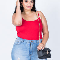 Front View of Plus Size Must-Have Cami Tank