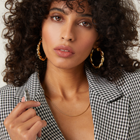 Snake Chain Jewelry Gold One Size -2020AVE