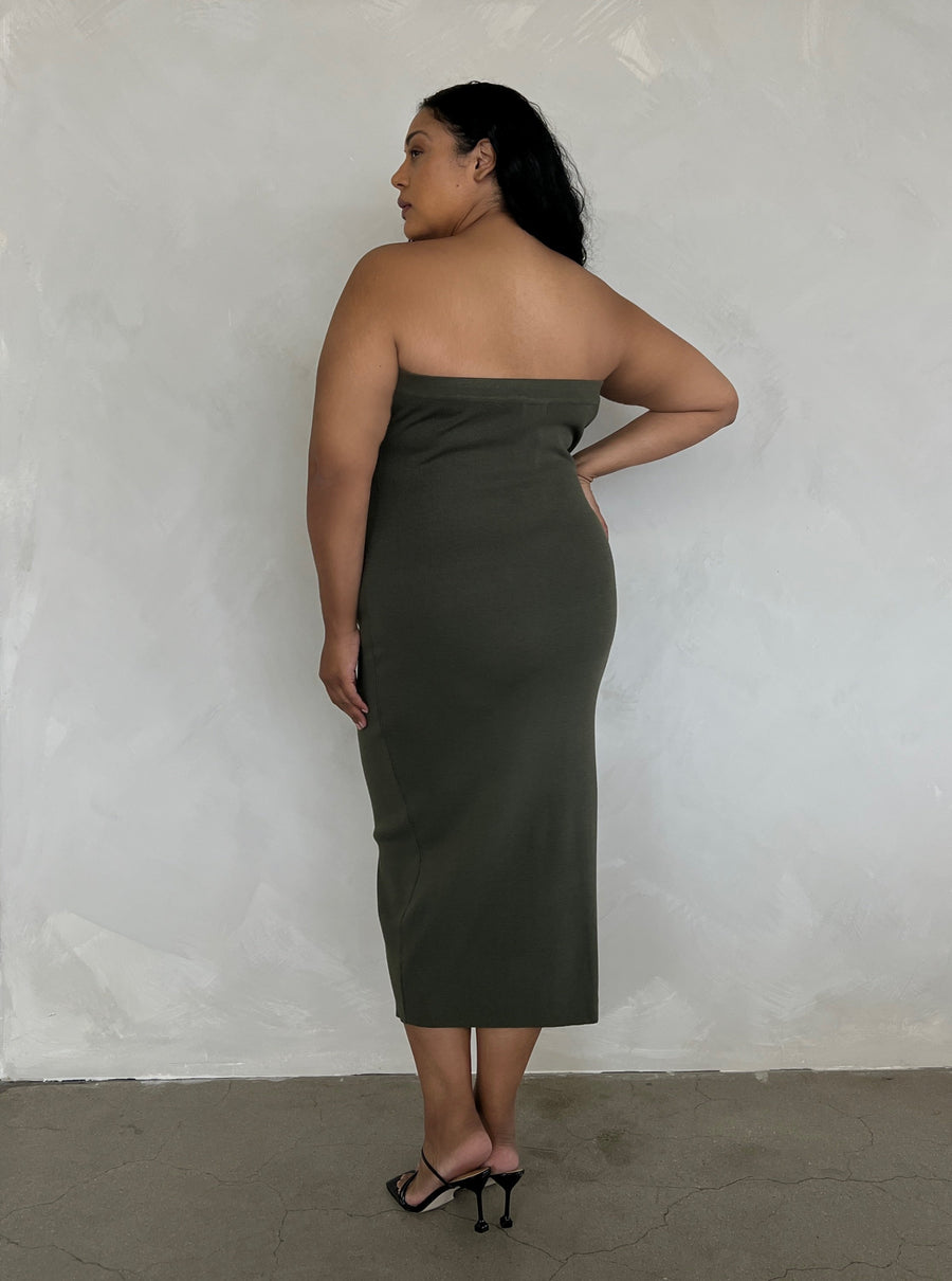 Plus Size Bodycon Tube Dress Plus Size Dresses -2020AVE
