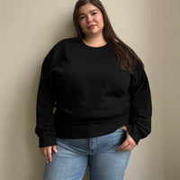Plus Size Basic Everyday Sweatshirt Plus Size Tops -2020AVE