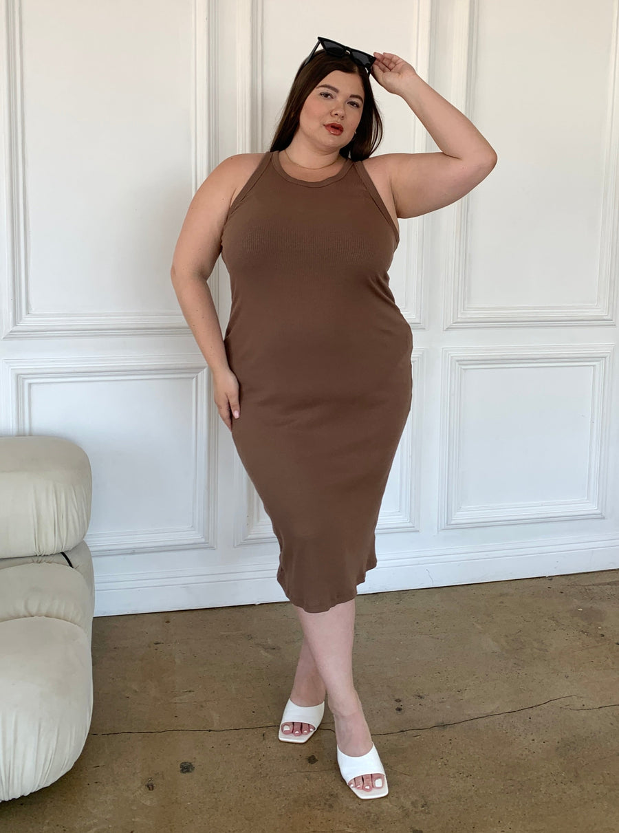Plus Size High Neck Bodycon Dress 2020AVE Plus Size High Neck Bodycon Dress 2020AVE