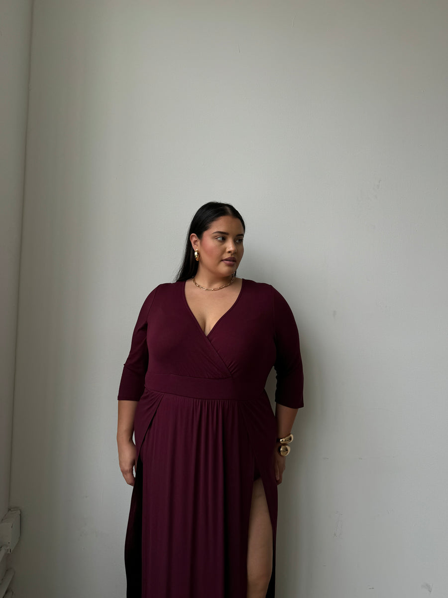 Plus Size Burgundy 2020AVE Plus Size Burgundy 2020AVE