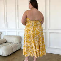 Plus Size Tropical Print Sundress Plus Size Dresses -2020AVE
