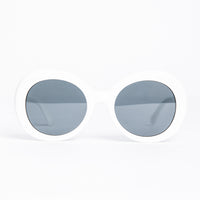 Vintage Cobain Oval Sunglasses Accessories White -2020AVE