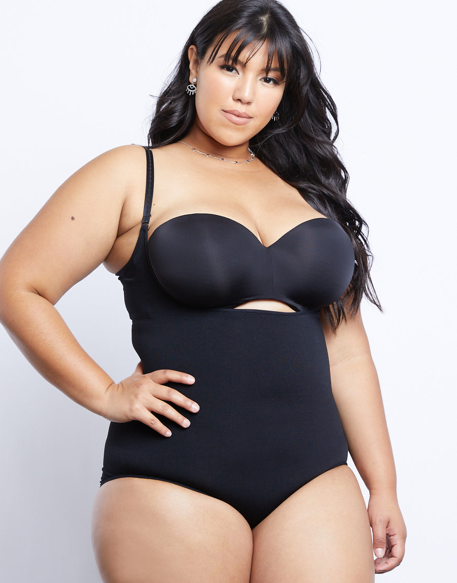 Curve Body Shape Wear Plus Size Intimates Black L/XL -2020AVE