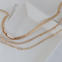 Amberley Layered Chain Necklace Jewelry Gold One Size -2020AVE