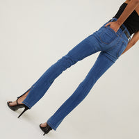 Ankle Slit Jeans Bottoms -2020AVE
