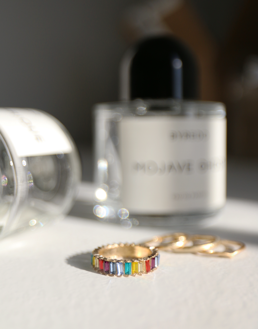 Anya Ring Set Jewelry Rainbow One Size -2020AVE