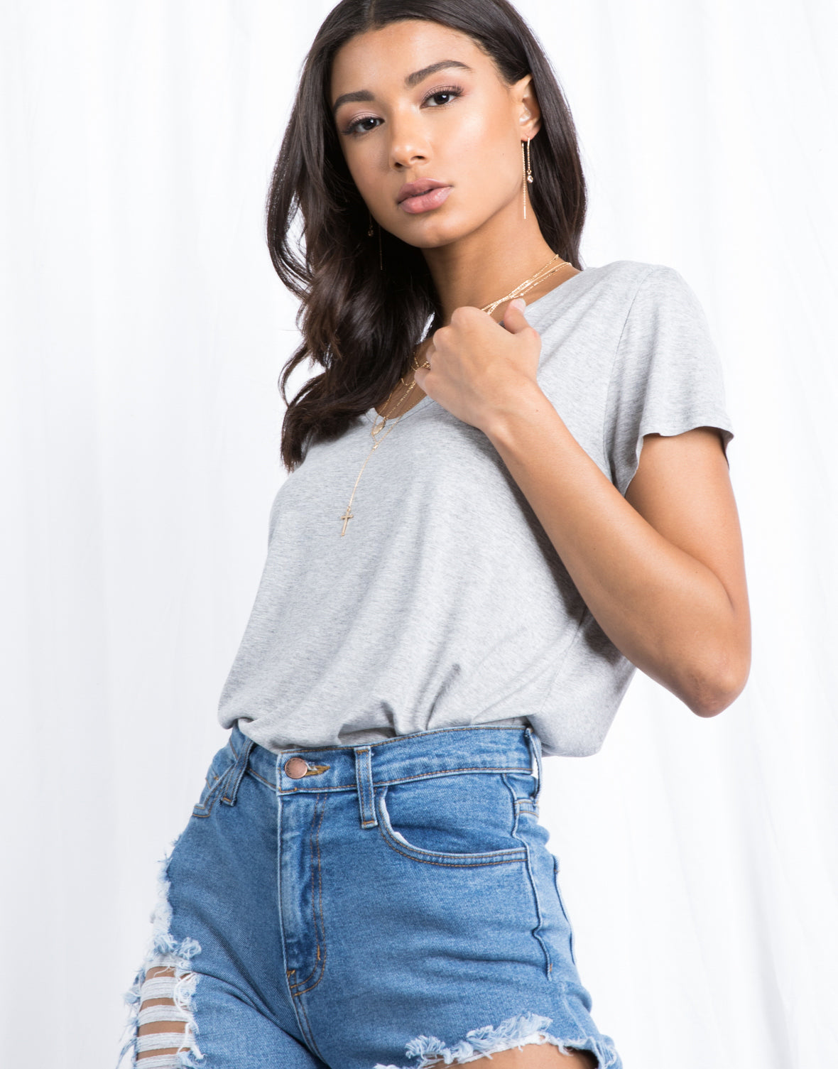 Anytime Simple Knot Tee – 2020AVE