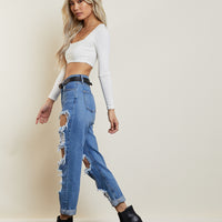 Back To Square 1 Crop Top Tops -2020AVE