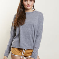 Be Basic Long Sleeve Top Tops -2020AVE