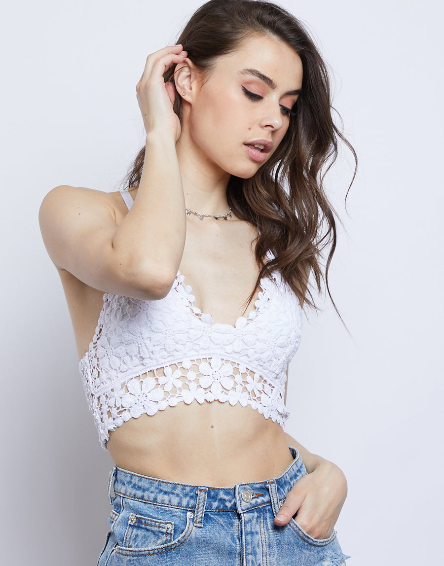 Blooming Double Strap Bralette Intimates -2020AVE
